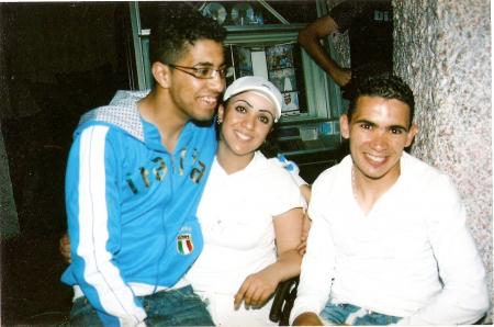 moi  et rachida et amiwi